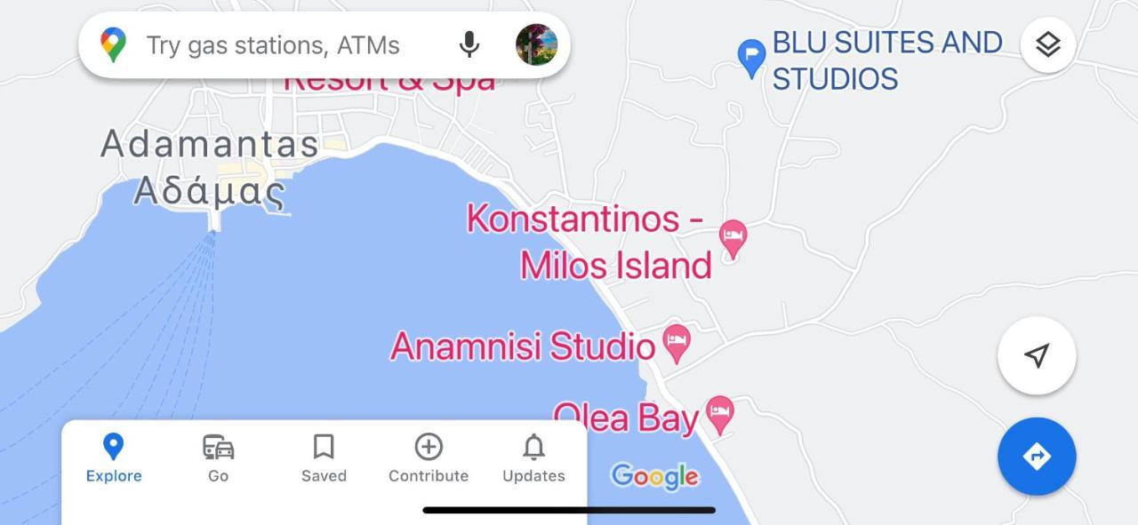 Blu Suites And Studios Adamantas  Bagian luar foto